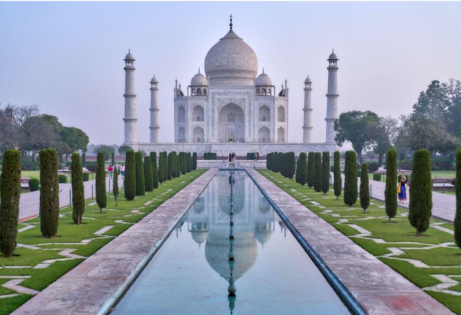 Perfect Symmetry of Taj Mahal
